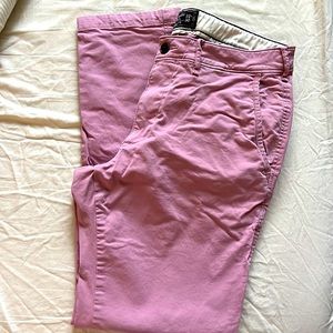 Abercrombie and Fitch Men’s Khaki - Pink